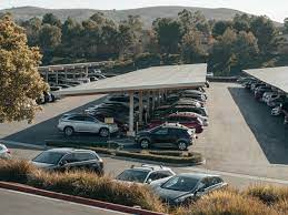 Domestic solar carport